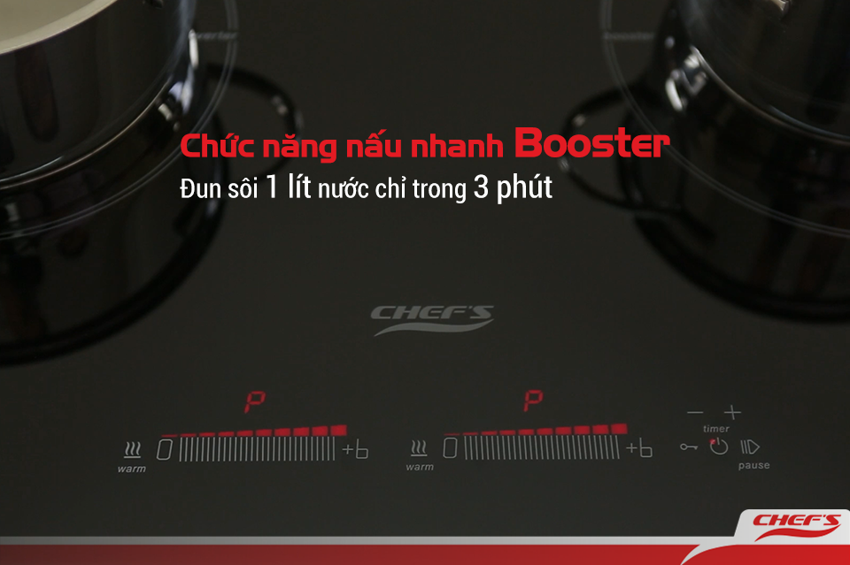 Địa chỉ đại lí mua bếp từ chefs tại Nha Trang