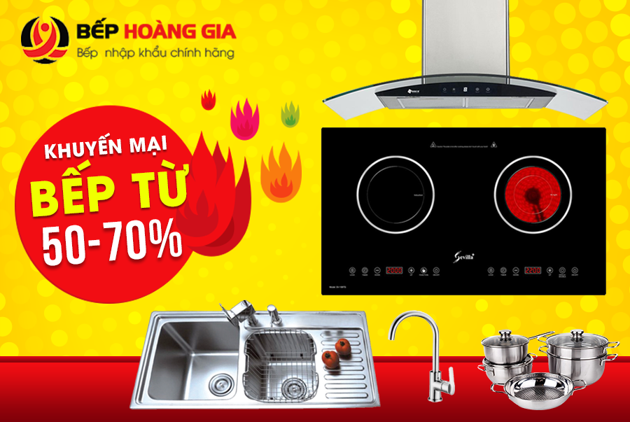 SÔI ĐỘNG KHUYẾN MÃI BẾP TỪ CHEFS