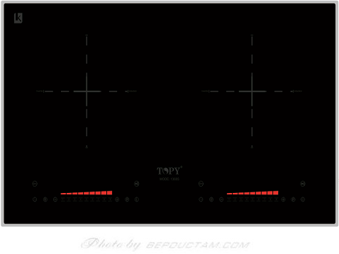 GIỚI THIỆU BẾP TỪ TOPY 1368S