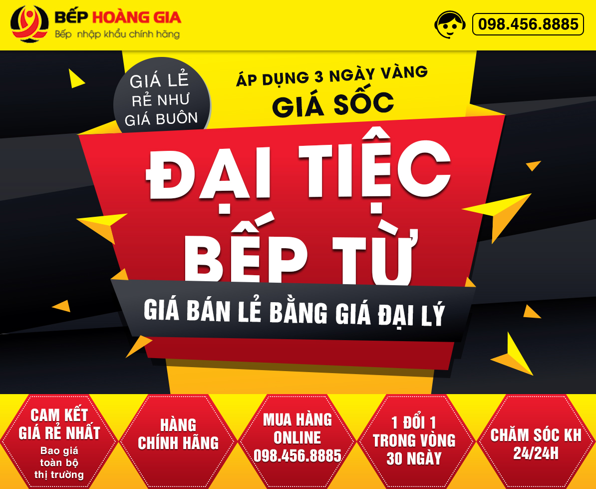ĐẠI CHIẾN GIÁ BẾP TỪ 3 NGÀY VÀNG