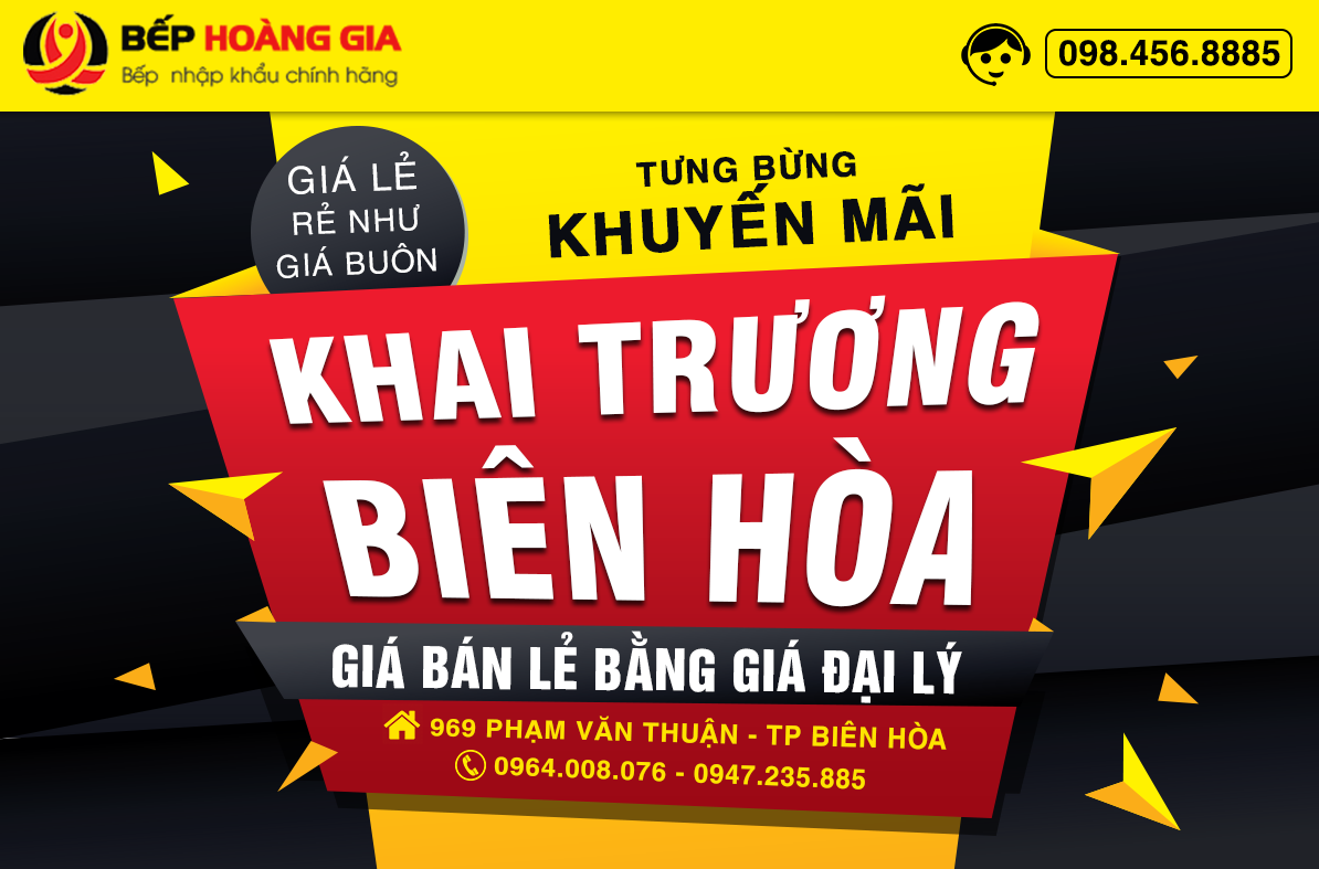 KHAI TRƯƠNG BẾP HOÀNG GIA BIÊN HÒA