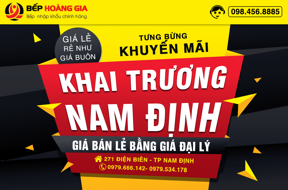 TƯNG BỪNG KHAI TRƯƠNG NAM ĐỊNH