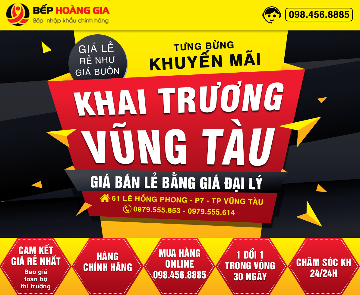 TƯNG BỪNG KHAI TRƯƠNG TẠI VŨNG TÀU