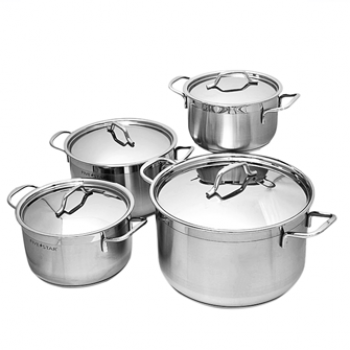 Bộ Nồi Inox Vancouver 4 Chiếc Cao Cấp