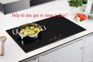 Bếp từ âm giá rẻ mua ở đâu?