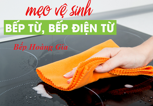 Vệ sinh bếp từ